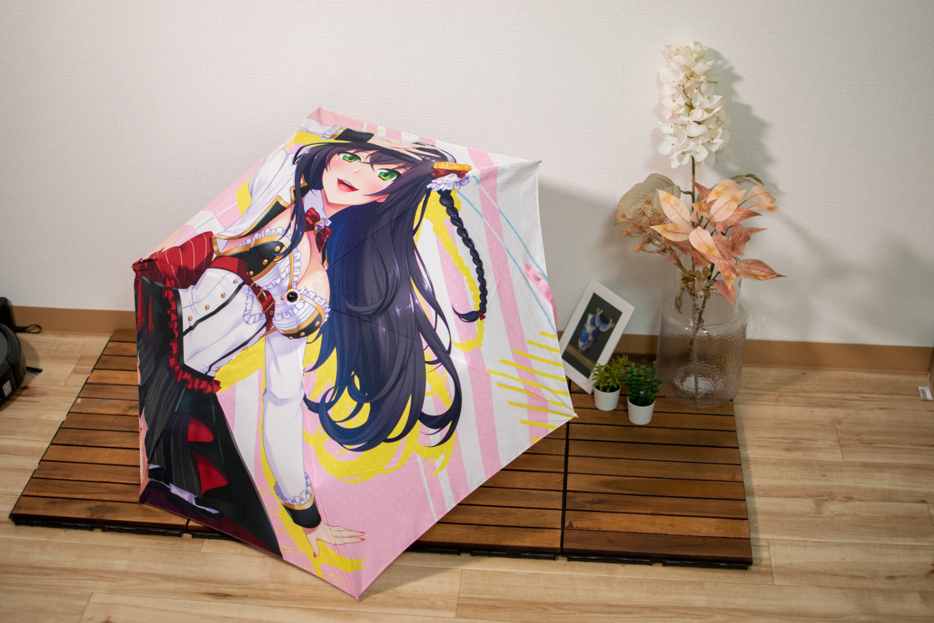 折りたたみ傘のイメージ画像です。インテリアとしても魅力的です。