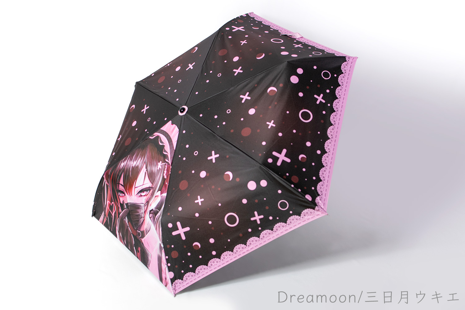 折りたたみ傘のメイン画像 Dreamoon, 三日月ウキエ, 日傘, 折りたたみ傘